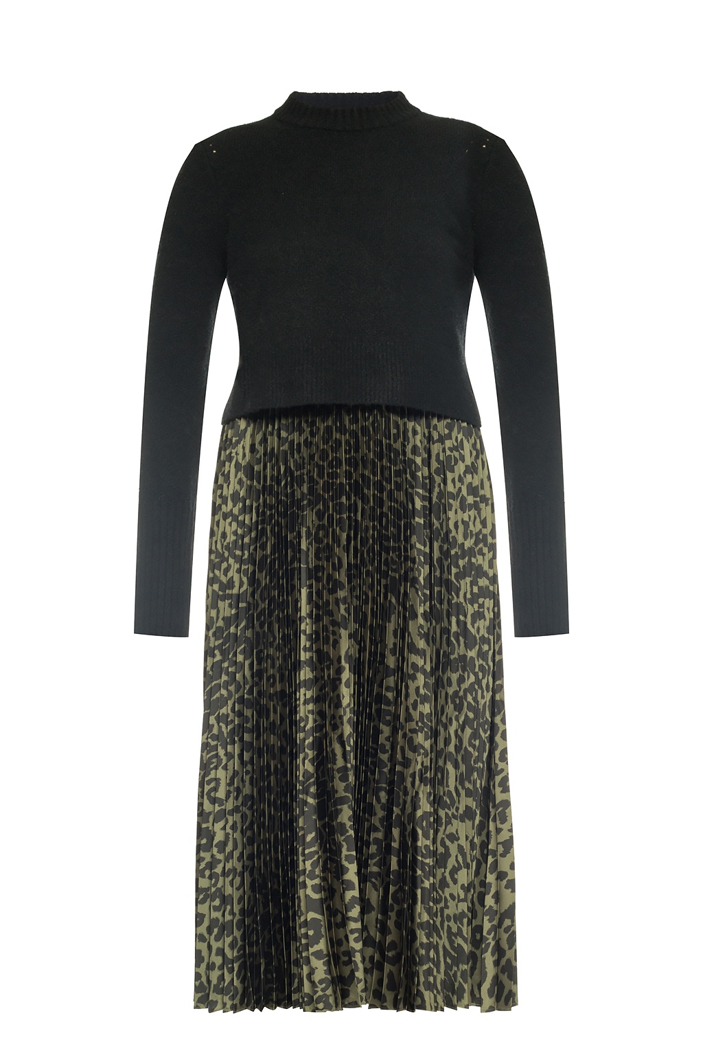 All saints hotsell leopard jumper dress